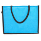 Jute Tote Bag with Stylish Leaf Print
