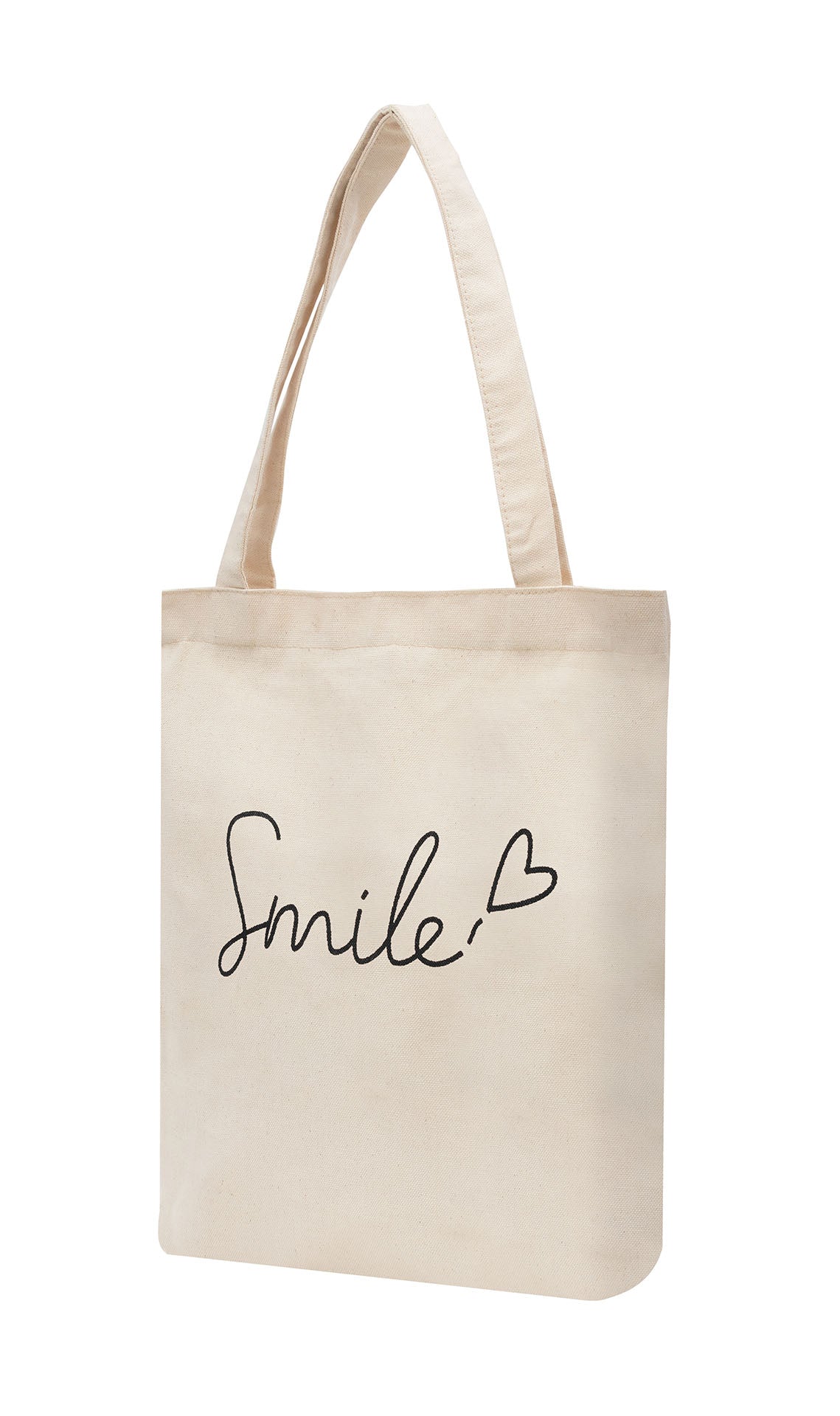 "Smile!" Cotton Tote Bag