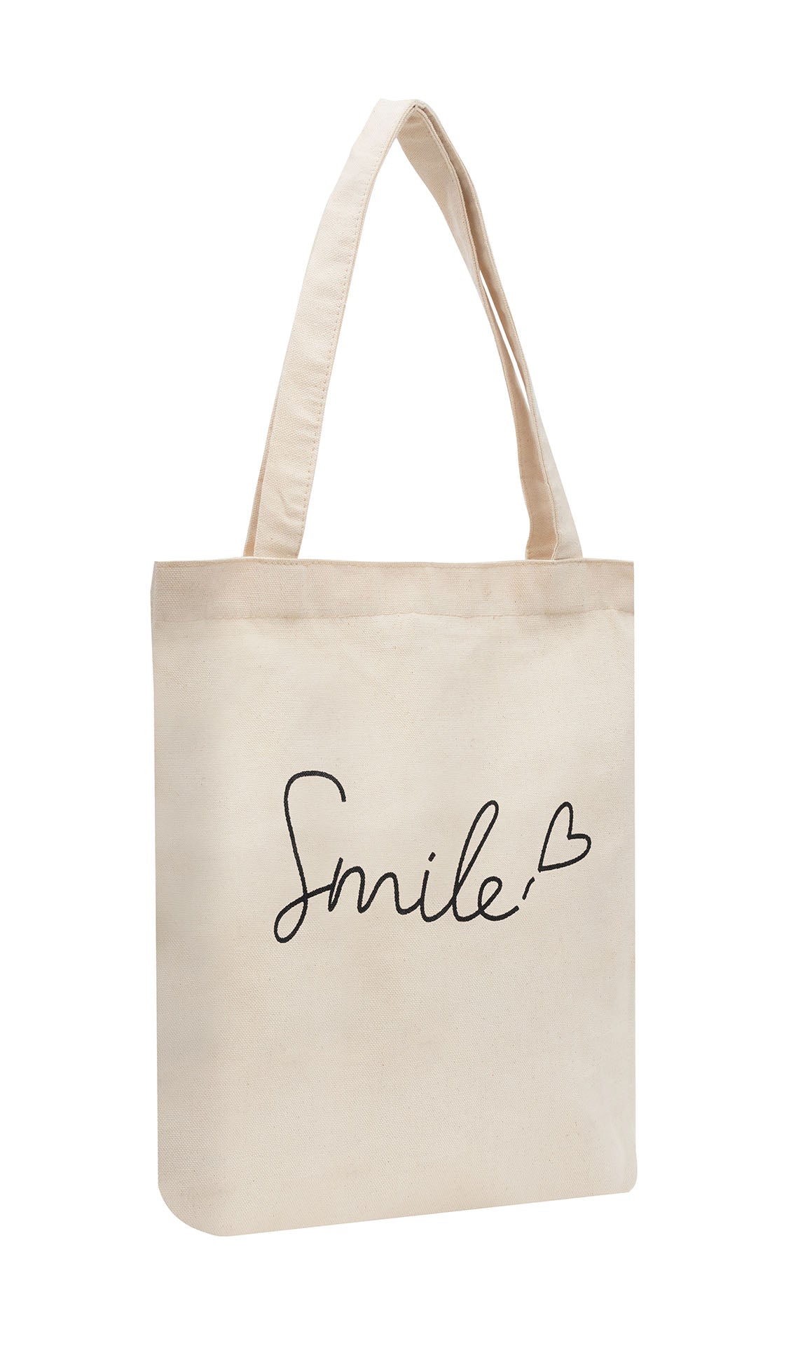 "Smile!" Cotton Tote Bag