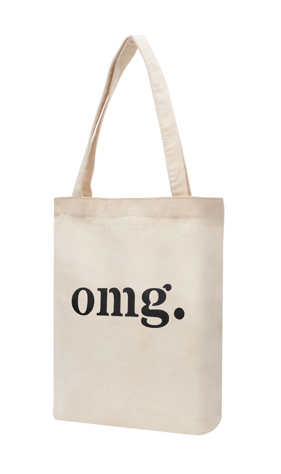 "OMG." Cotton Tote Bag – Trendy & Fun