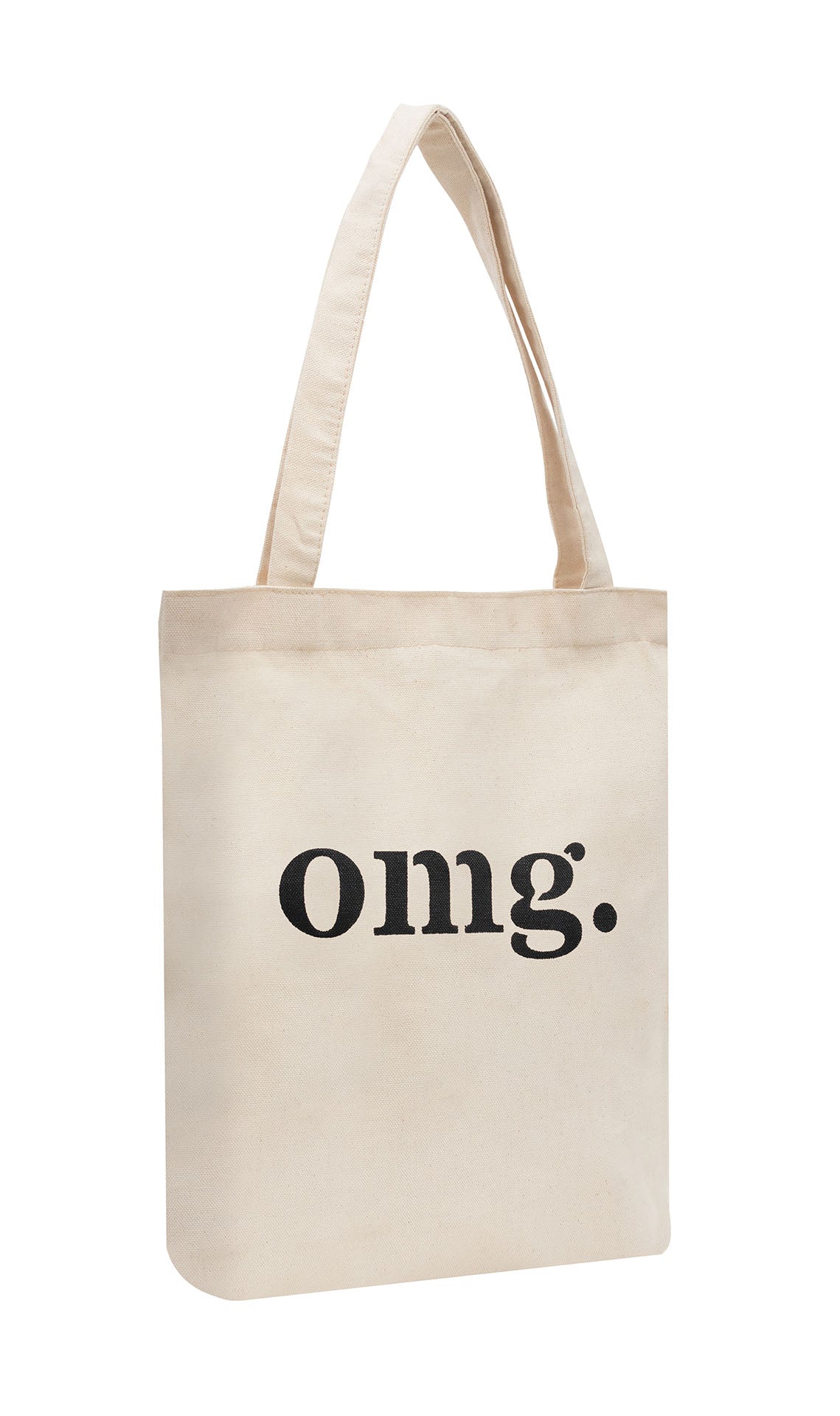 "OMG." Cotton Tote Bag – Trendy & Fun