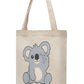 Cute Koala Cotton Tote Bag