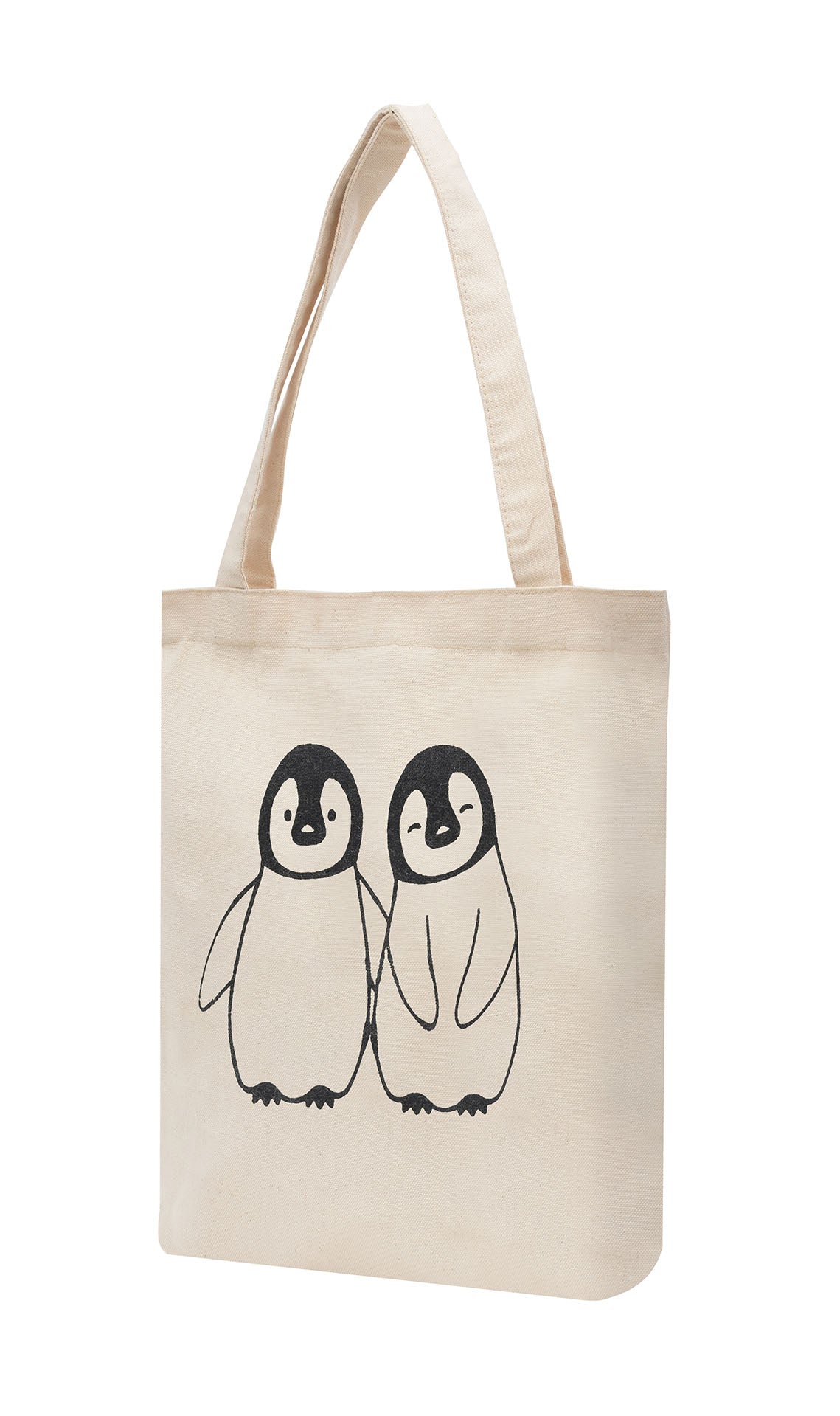 Cotton Tote Bag (Adorable Penguin Friends)