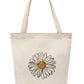 Cotton Tote Bag "Daisy Bloom"