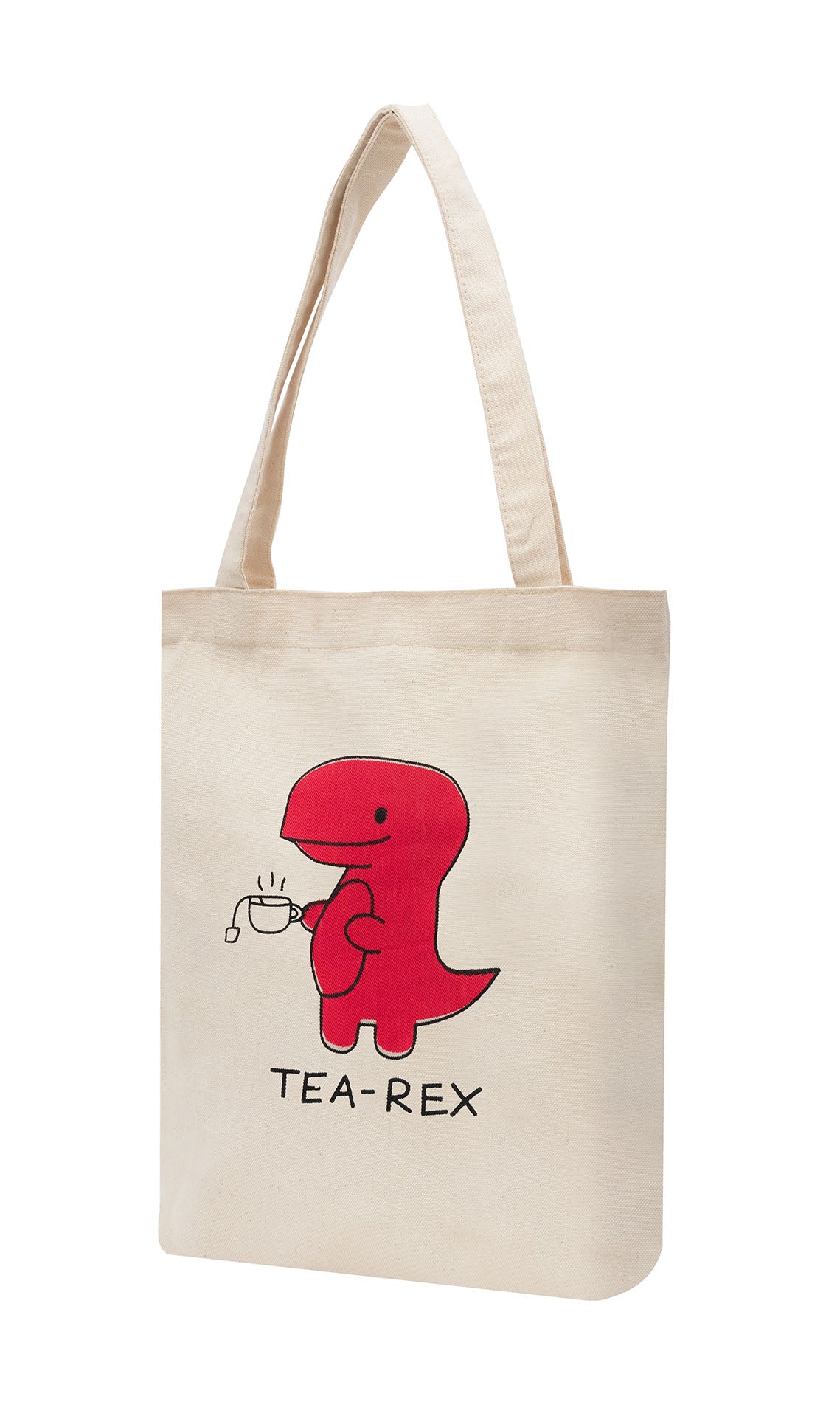 Cute Dinosaur Cotton Tote Bag