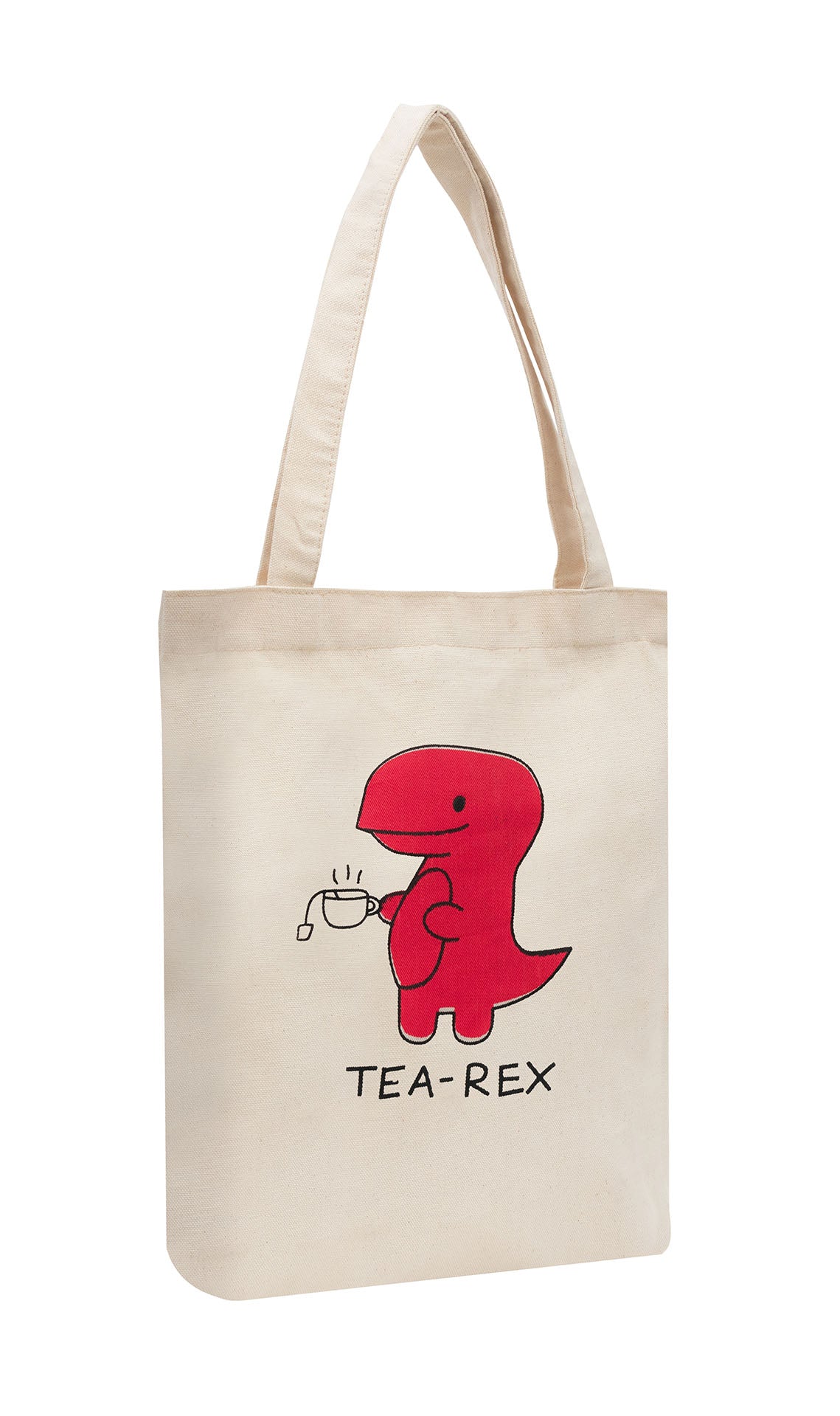 Cute Dinosaur Cotton Tote Bag
