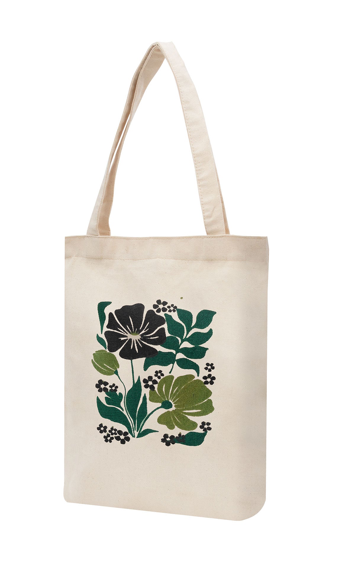 Botanical Cotton Tote Bag