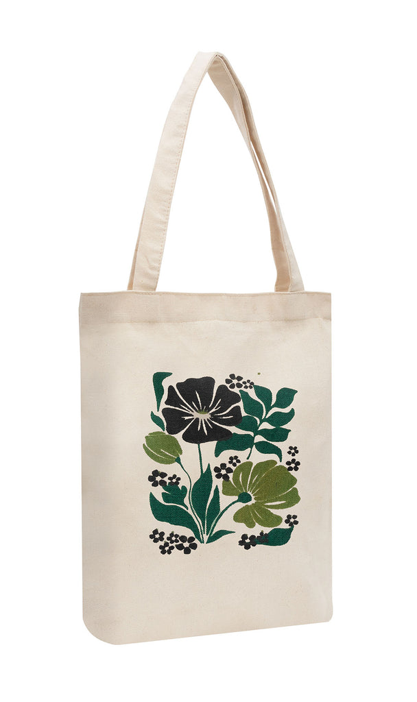 Botanical Cotton Tote Bag