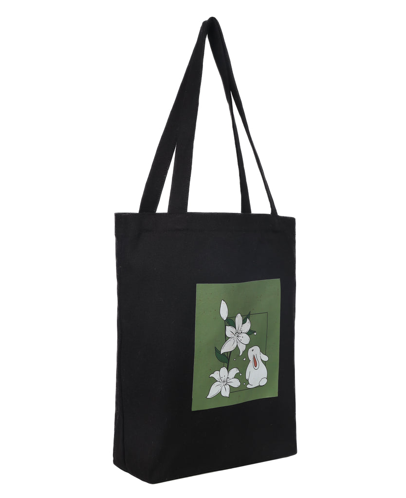 Cute Bunny, Cotton Tote Bag