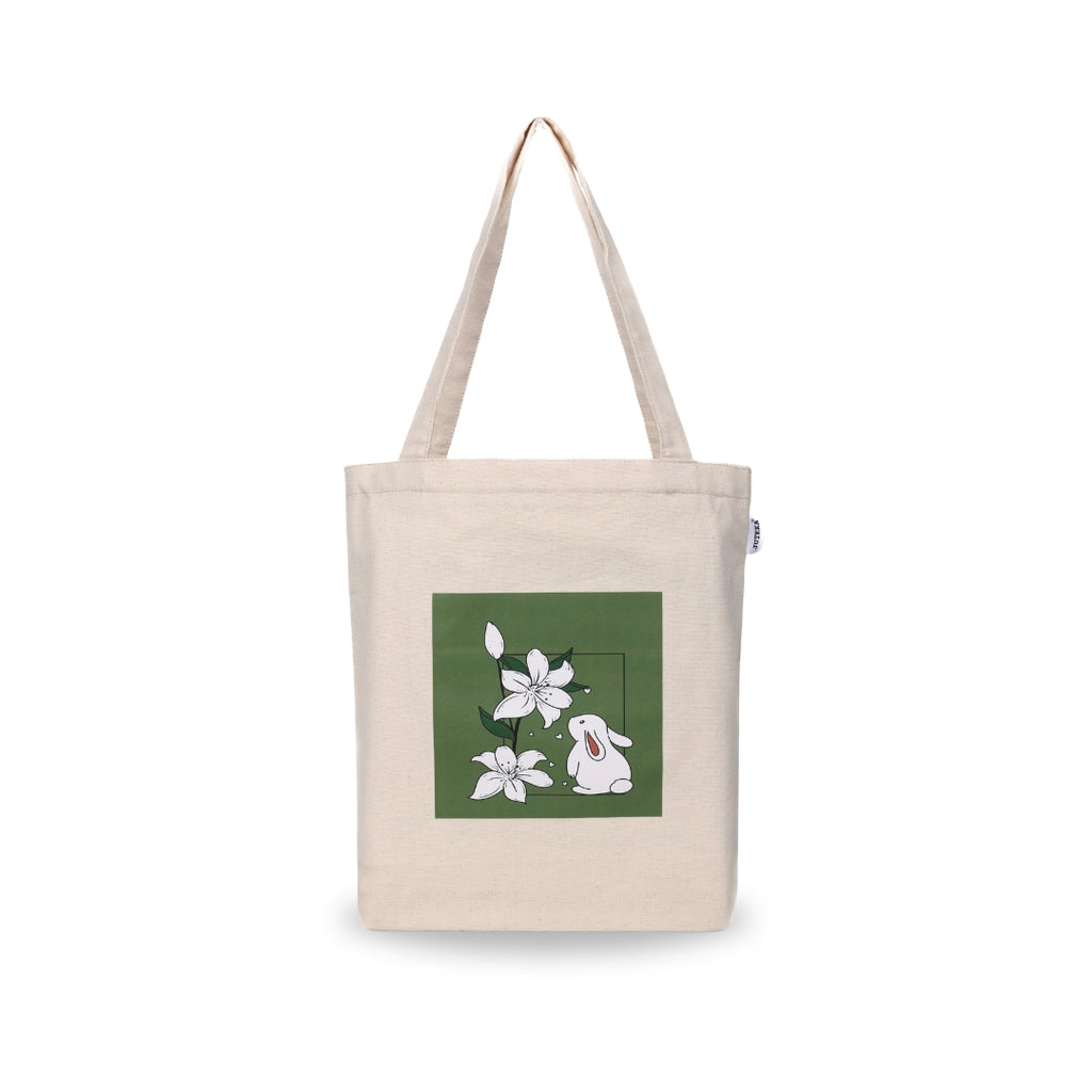 Cute Bunny, Cotton Tote Bag
