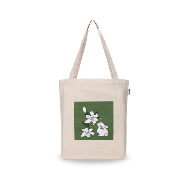 Cute Bunny, Cotton Tote Bag