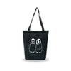Penguin Duo Cotton Tote Bag