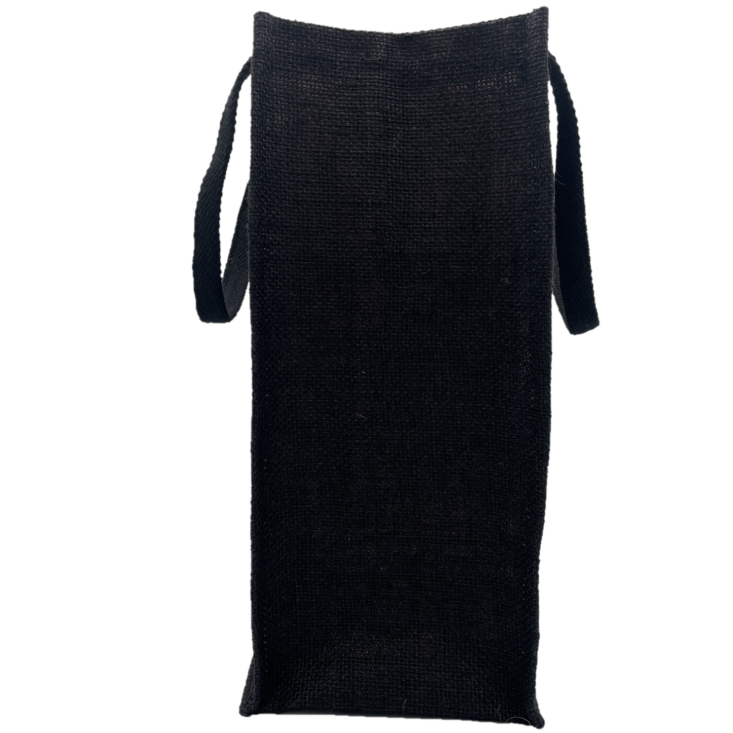 Jute Tote Bag with Button Closure