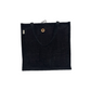 Jute Tote Bag with Button Closure