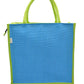 Classic Black Jute Tote Bag