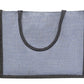 "Good Vibes Only" Jute Tote Bag