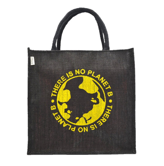 No Planet B - Jute Tote Bag