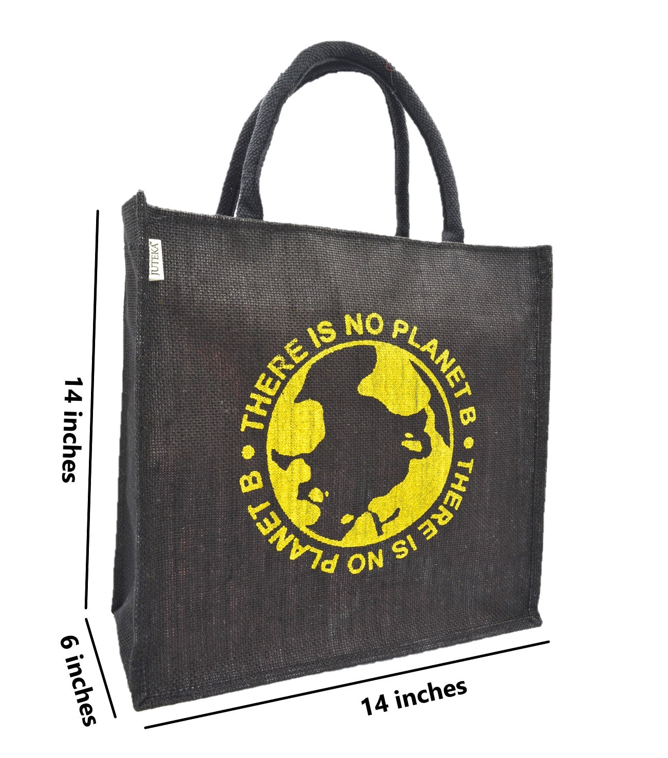 No Planet B - Jute Tote Bag