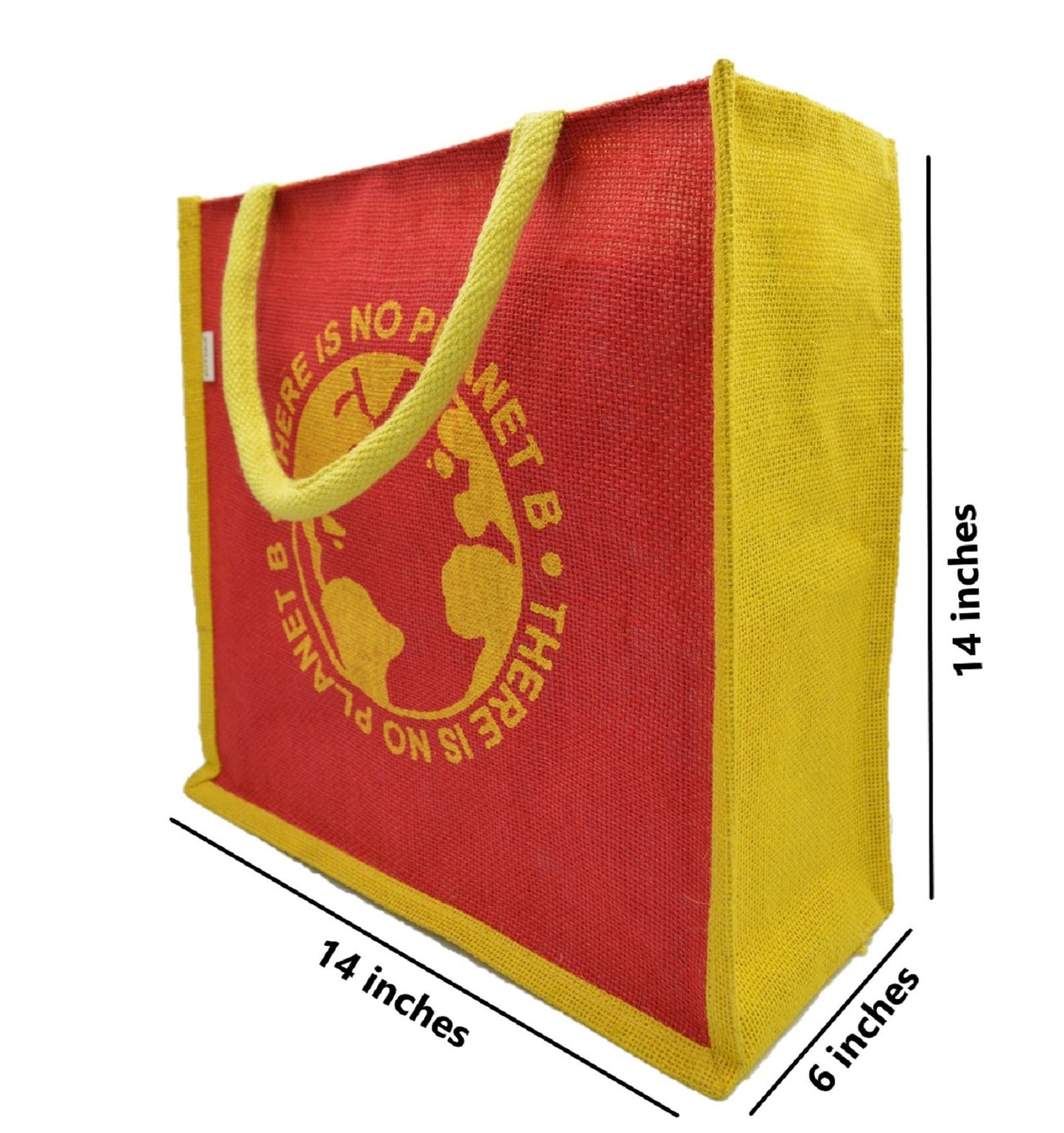 No Planet B - Jute Tote Bag