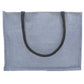 Vibrant Jute Tote Bag – Blue & Mustard
