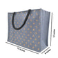 Jute Tote Bag (Gold Polka Dots)