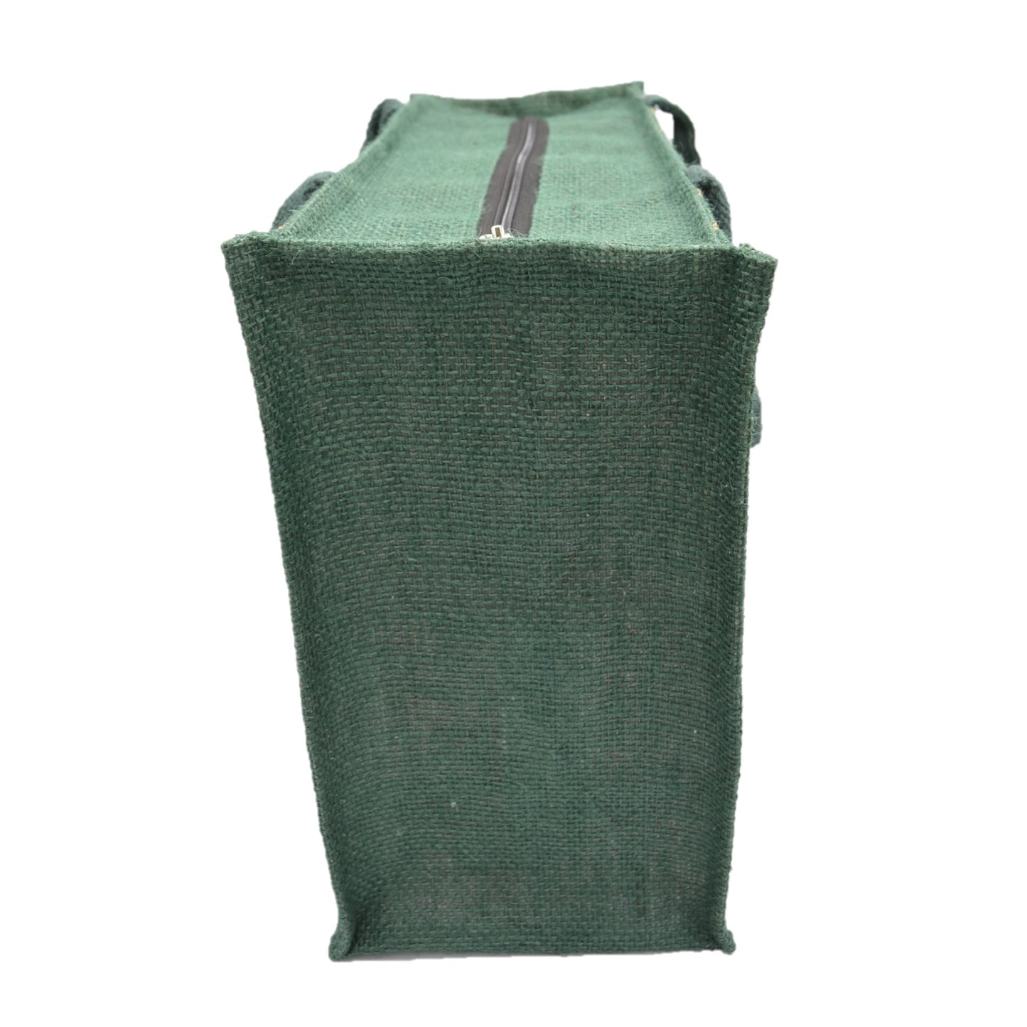 Jute Tote Bag (Gold Polka Dots)