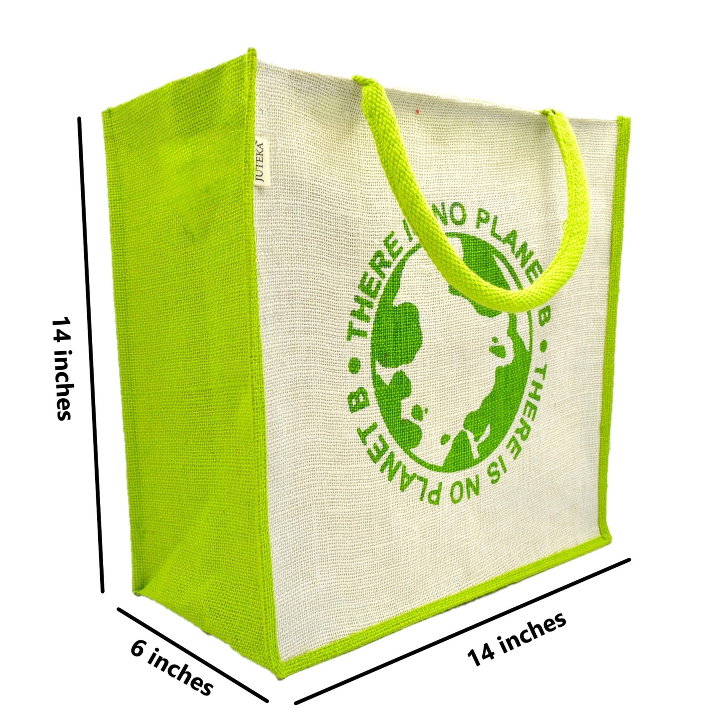 No Planet B - Jute Tote Bag