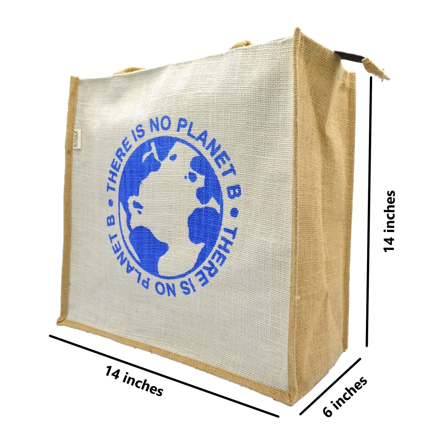 No Planet B - Jute Tote Bag