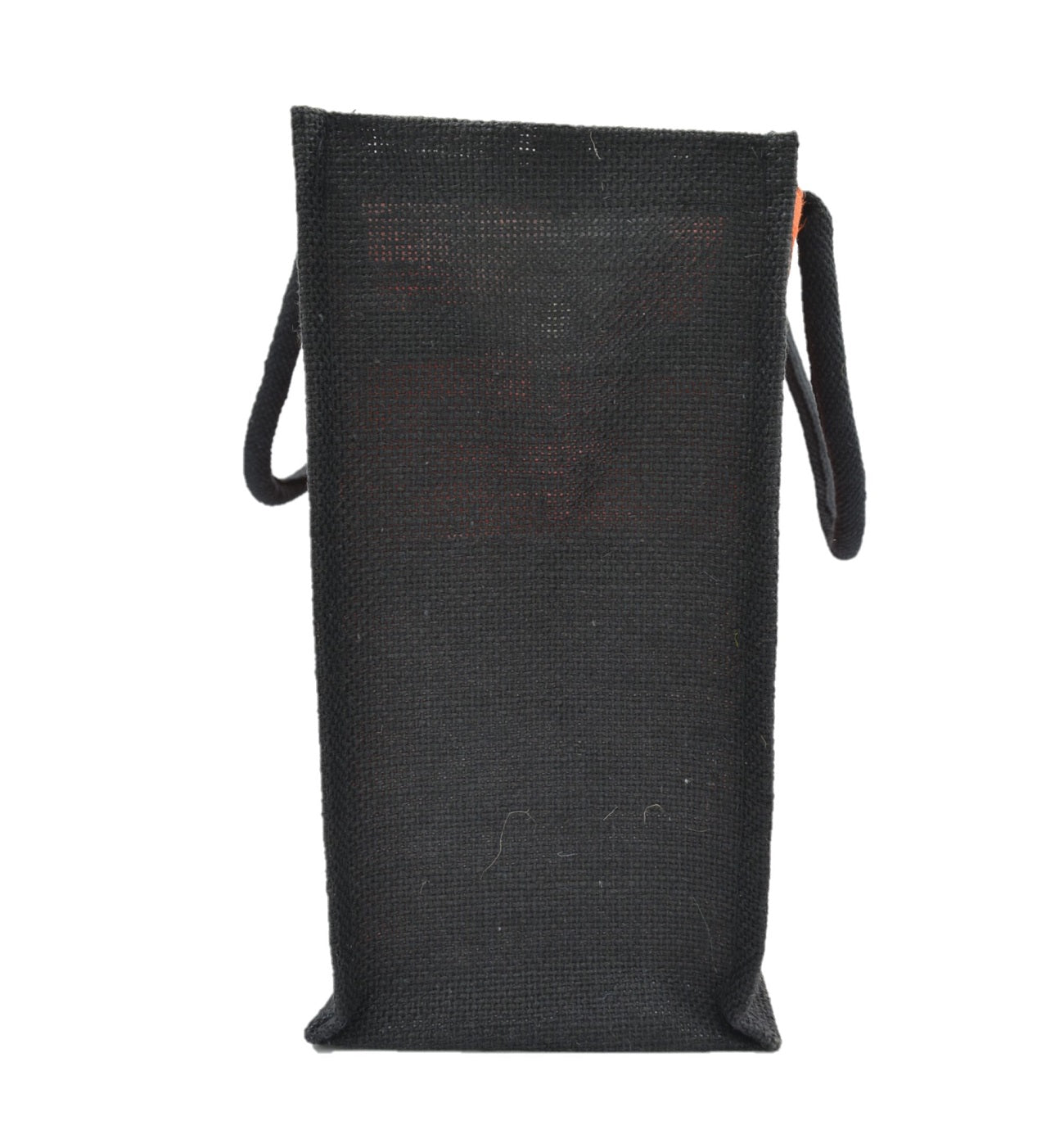 Diamond Pattern Jute Tote Bag