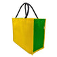 Classic Black Jute Tote Bag