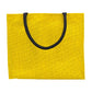 Dual-Tone Jute Tote Bag – Green & Yellow