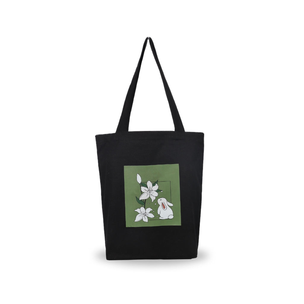 Cute Bunny, Cotton Tote Bag