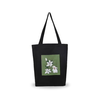 Cute Bunny, Cotton Tote Bag